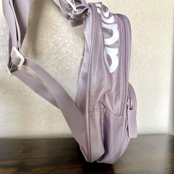Adidas Originals Santiago Mini Backpack Pastel Purple White, Travel Sports Bag - Picture 4 of 13